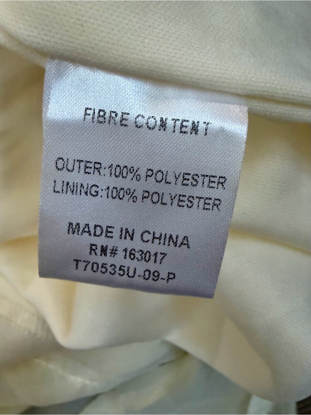 Princess Polly Cream Strapless Ruffle Maxi Dress Size 6 - Picture 8 of 8